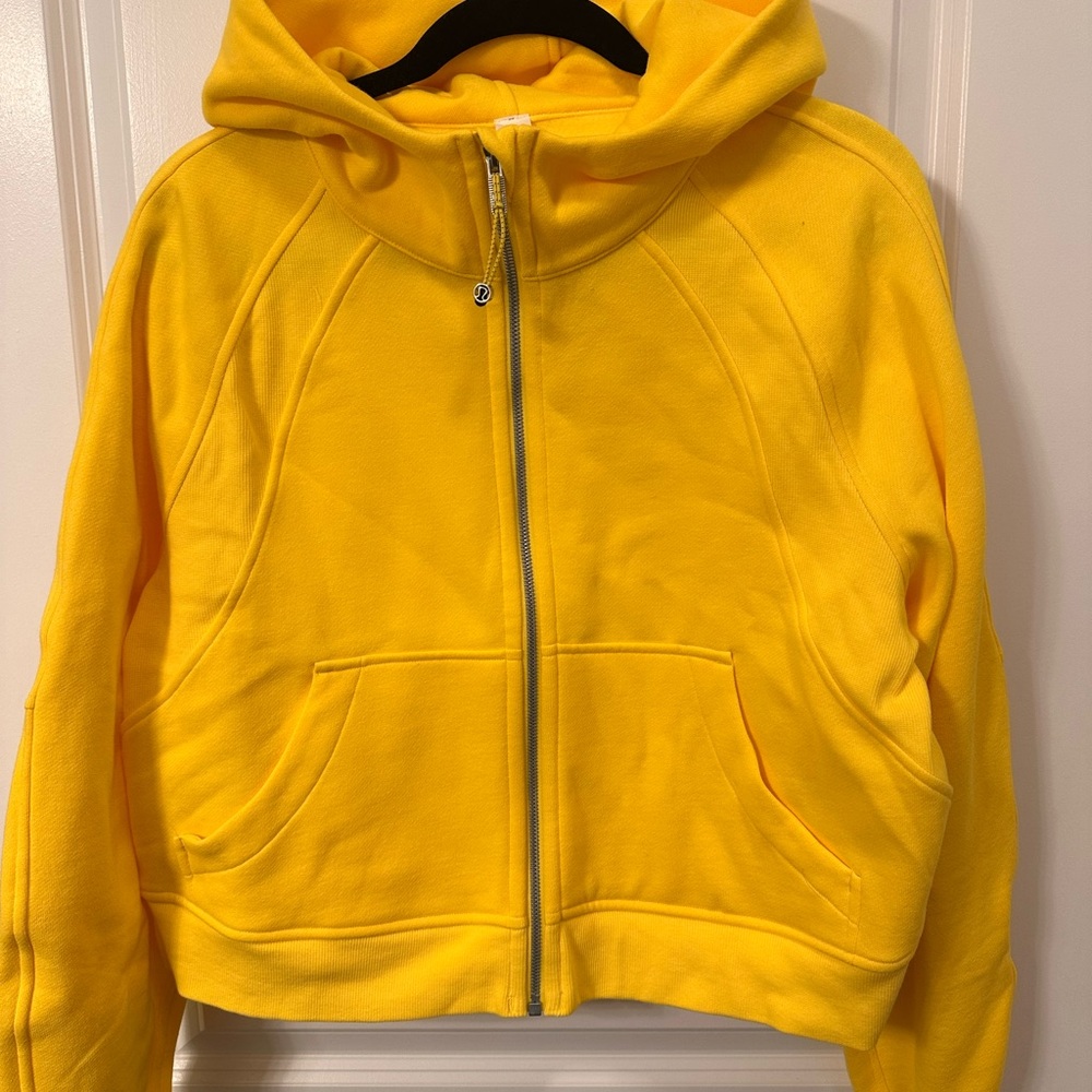 Scuba Oversized Full zip Utility Yellow - Picture 2 of 6